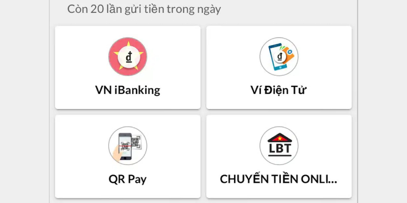 Lựa chọn phương thức chuyển đổi quỹ thưởng tại 188BET