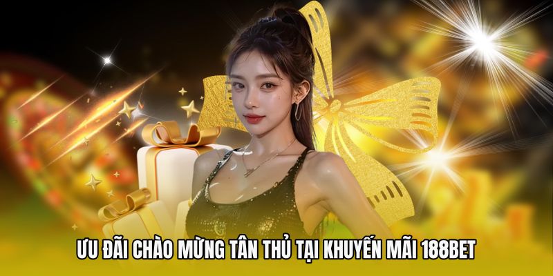 Ưu đãi chào mừng tân thủ tại khuyến mãi 188bet